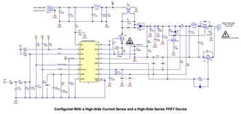Schaltplan - Texas Instruments TPS92691EVM-001 SEPIC-LED-Treiber-Evaluierungsboard